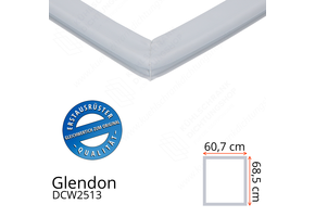 Glendon DCW2513 Türdichtung 68,5 x 60,7 cm