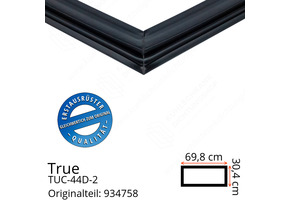 True TUC-44D-2 Schubladendichtung 30,4 x 69,8 cm (Profil breit)