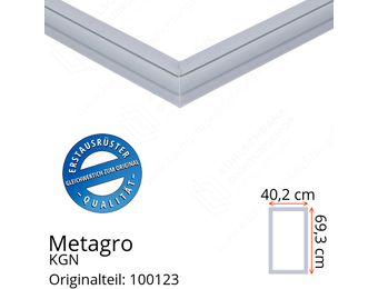 Metagro KGN 1/1-hoch Türdichtung 69,3 x 40,2 cm