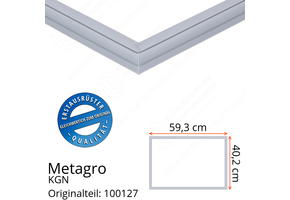 Metagro KGN 1/1 Türdichtung 59,3 x 40,2 cm
