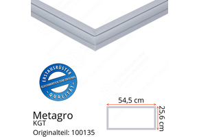Metagro KGT 1/3-oben Schubladendichtung 25,6 x 54,5 cm