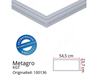 Metagro KGT 1/3-mitte Schubladendichtung 23,7 x 54,5 cm