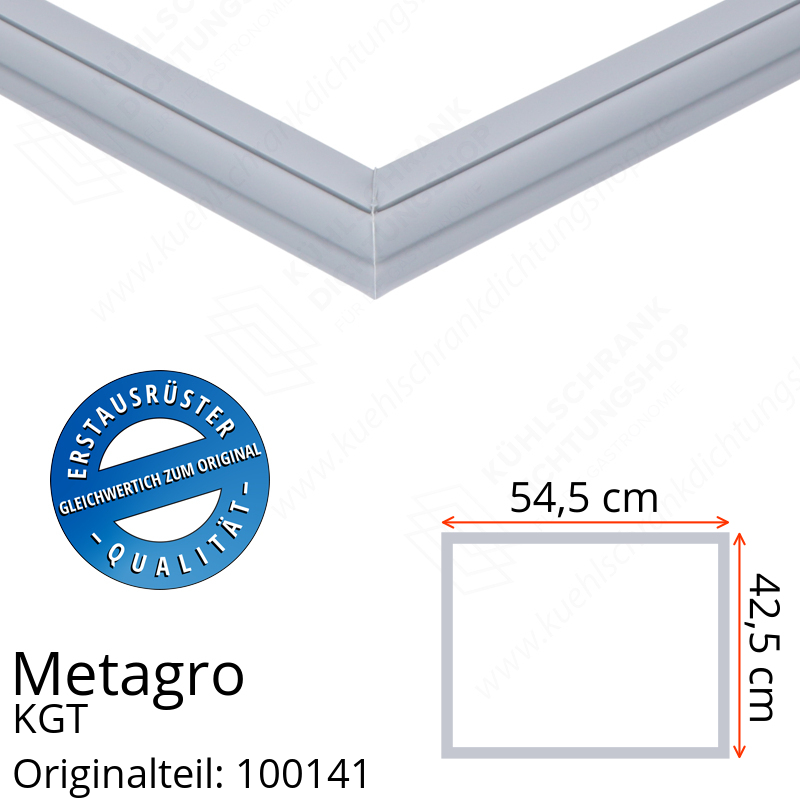 Metagro KGT 375er Schubladendichtung 42,5 x 54,5 cm