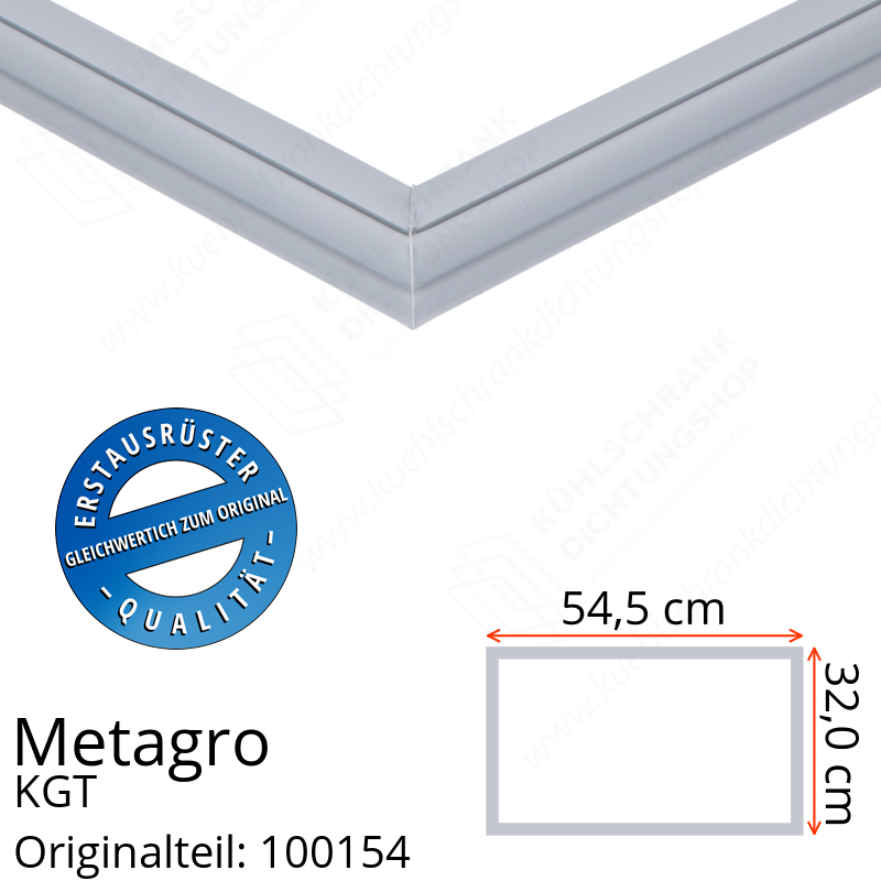 Metagro KGT nieder Schubladendichtung 32,0 x 54,5 cm