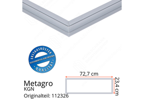 Metagro KGN 2/1-150 Schubladendichtung 23,4 x 72,7 cm