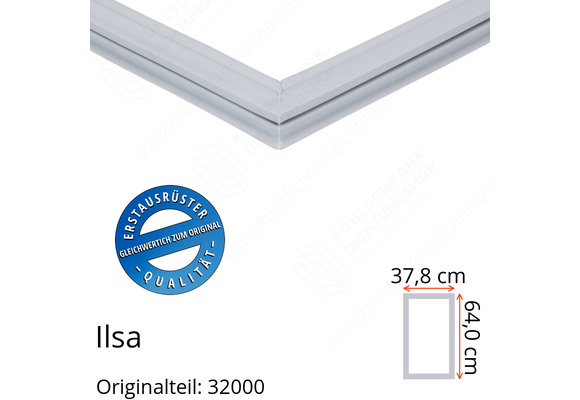 Ilsa Türdichtung 64,0 x 37,8 cm Ersatzteil: 32000 für verschiedene Modelle