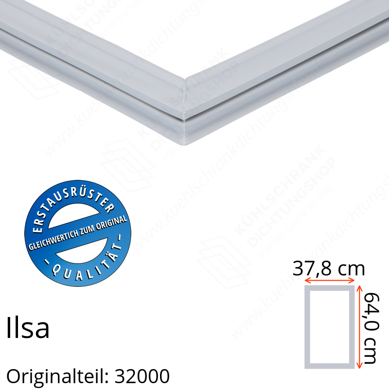 Ilsa Türdichtung 64,0 x 37,8 cm Ersatzteil: 32000 für verschiedene Modelle