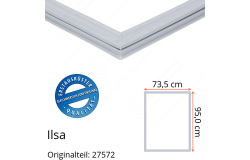 Ilsa Türdichtung 95,0 x 73,5 cm Ersatzteil: 27572 für verschiedene Modelle