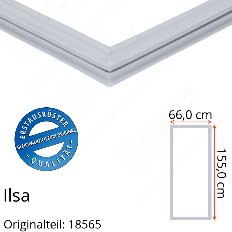 Ilsa Türdichtung 155,0 x 66,0 cm Ersatzteil: 18565 für verschiedene Modelle