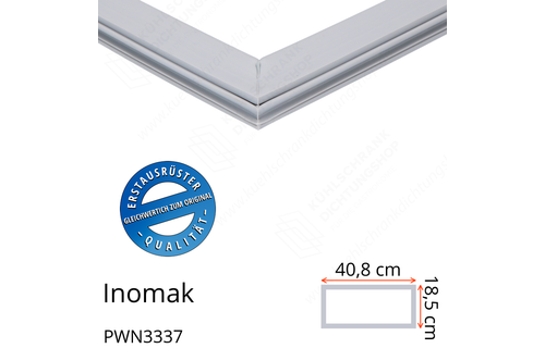 Inomak PWN3337 Schubladendichtung 18,5 x 40,8 cm