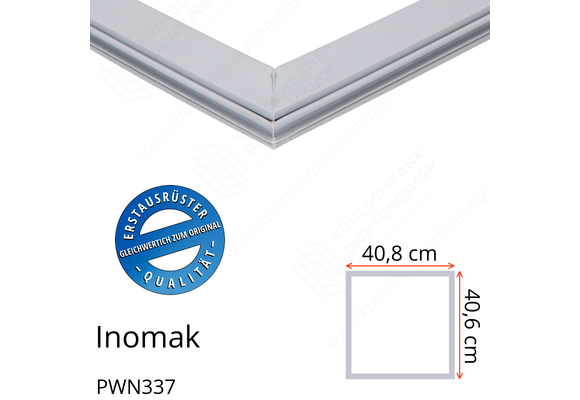 Inomak PWN337 Türdichtung 40,6 x 40,8 cm