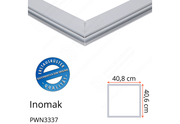 Inomak PWN3337 Türdichtung 40,6 x 40,8 cm