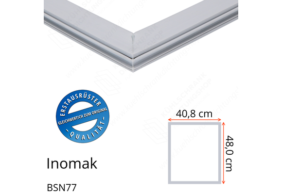 Inomak BSN77 Türdichtung 48,0 x 40,8 cm