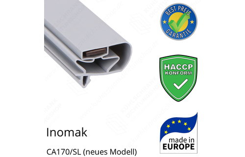 Inomak CA170/SL (neues Modell) Türdichtung 162,5 x 67,0 cm