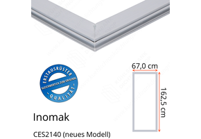 Inomak CES2140 (neues Modell) Türdichtung 162,5 x 67,0 cm