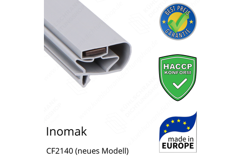 Inomak CF2140 (neues Modell) Türdichtung 162,5 x 67,0 cm