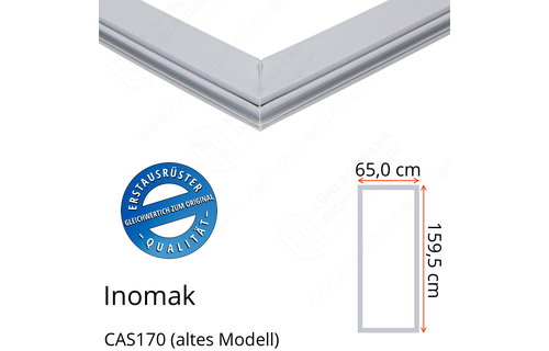 Inomak CAS170 (altes Modell) Türdichtung 159,5 x 65,0 cm