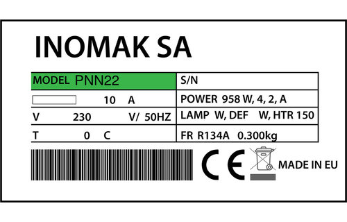 Inomak PNN22 Schubladendichtung 31,1 x 41,0 cm