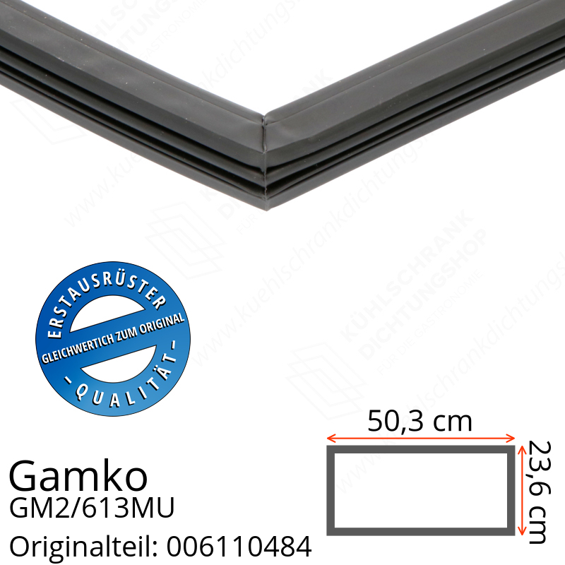 Gamko GM2/613MU Schubladendichtung 23,6 x 50,3 cm