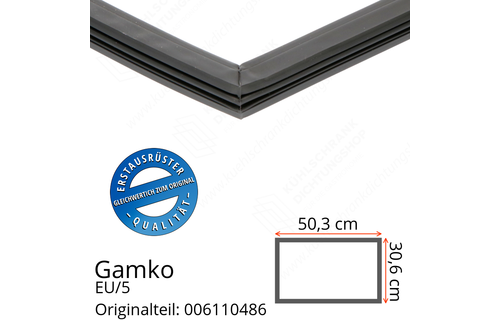 Gamko EU/5 Schubladendichtung 30,6 x 50,3 cm