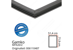 Gamko MFK20/2 Türdichtung 71,9 x 51,4 cm