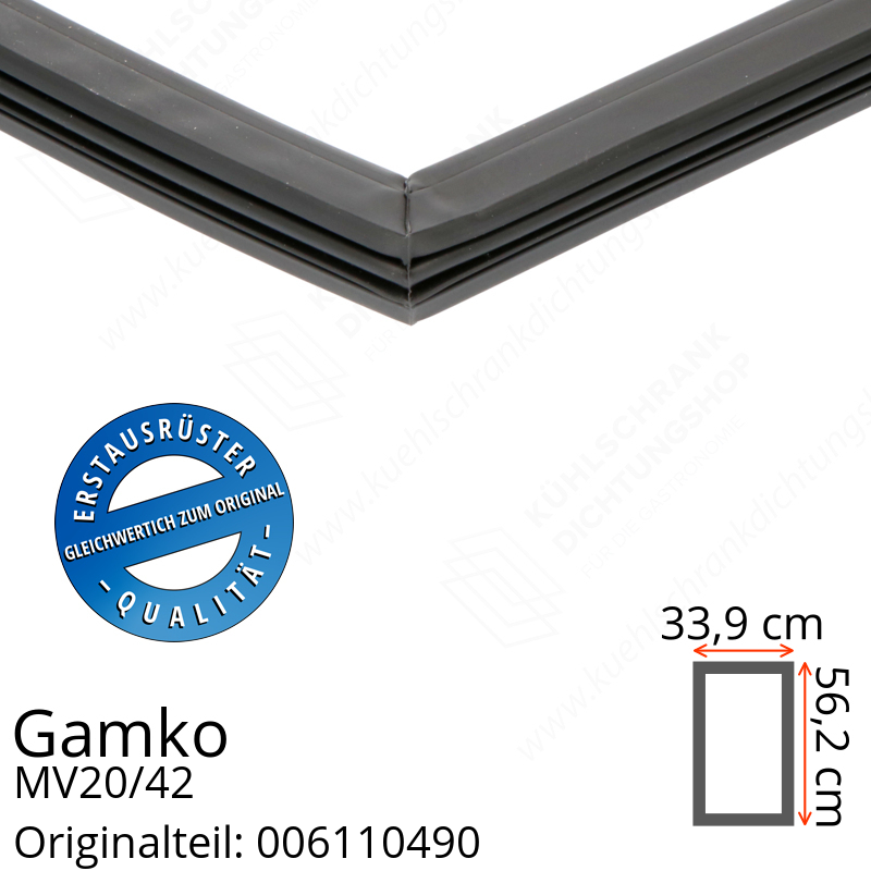 Gamko MV20/42 Türdichtung 56,2 x 33,9 cm