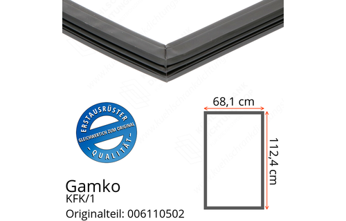 Gamko KFK/1 Türdichtung 112,4 x 68,1 cm