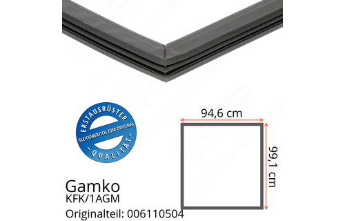Gamko KFK/1AGM Türdichtung 99,1 x 94,6 cm