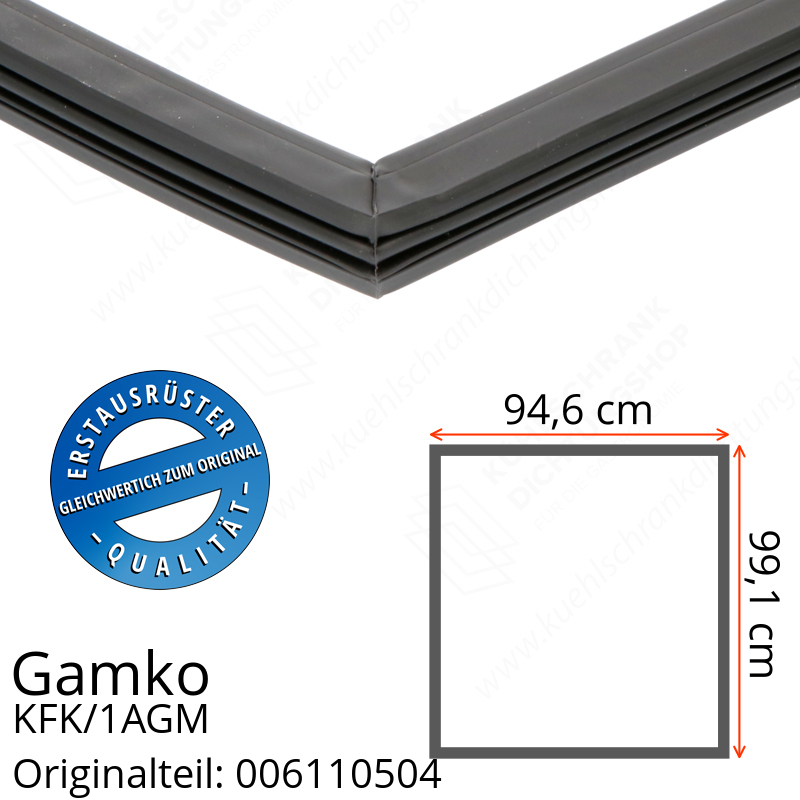 Gamko KFK/1AGM Türdichtung 99,1 x 94,6 cm