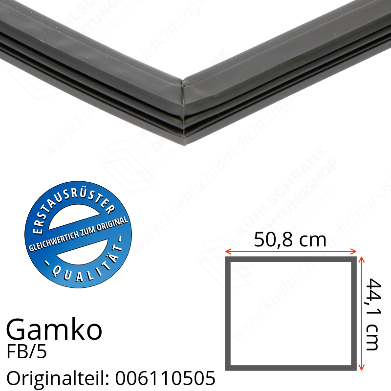 Gamko FB/5 Türdichtung 44,1 x 50,8 cm
