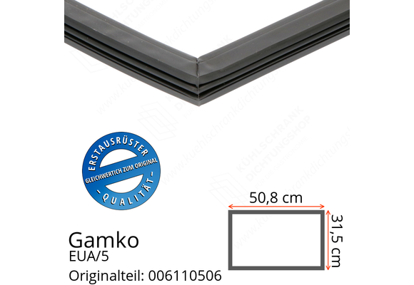Gamko EUA/5 Türdichtung 31,5 x 50,8 cm