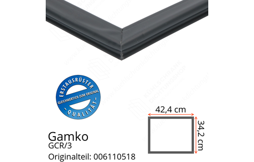 Gamko GCR/3 Schubladendichtung 34,2 x 42,4 cm