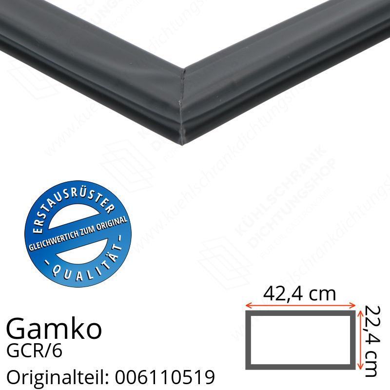 Gamko GCR/6 Schubladendichtung 22,4 x 42,4 cm
