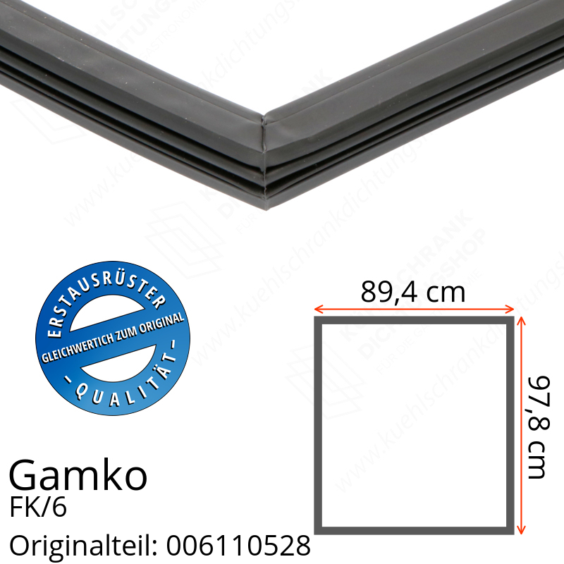 Gamko FK/6 Türdichtung 97,8 x 89,4 cm
