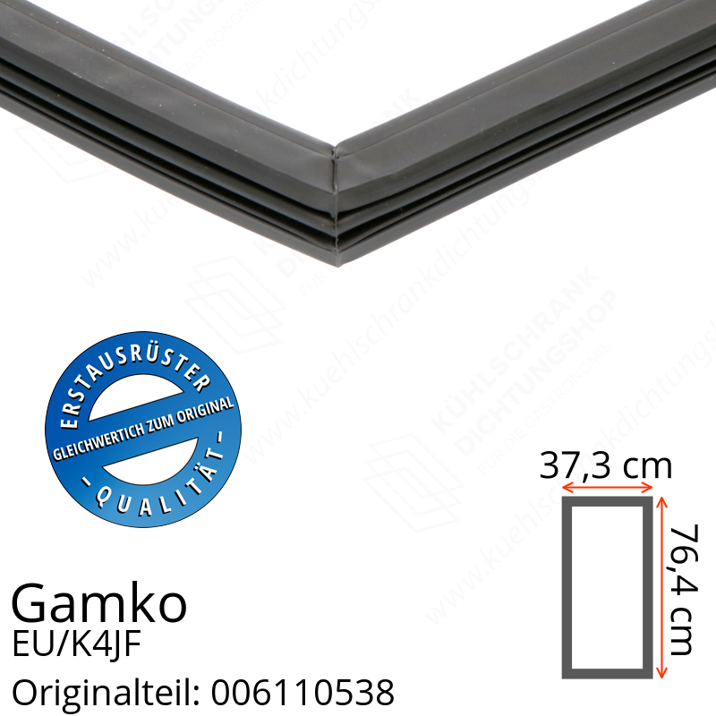 Gamko EU/K4JF Türdichtung 76,4 x 37,3 cm