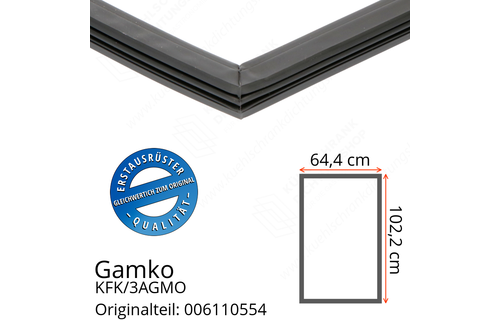 Gamko KFK/3AGMO Türdichtung 102,2 x 64,4 cm