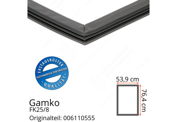 Gamko FK25/8 Türdichtung 76,4 x 53,9 cm