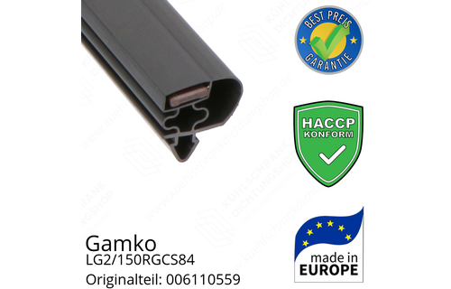Gamko LG2/150RGCS84 Türdichtung 70,6 x 57,6 cm