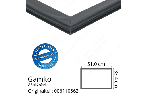 Gamko X/5DS54 Schubladendichtung 33,4 x 51,0 cm