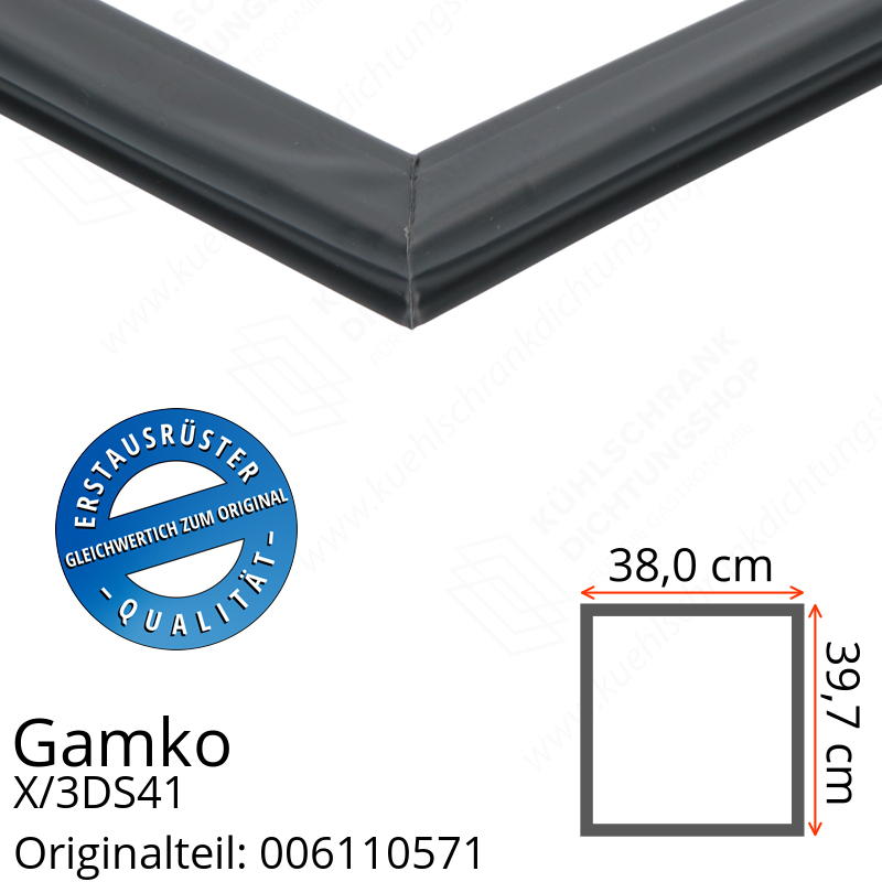 Gamko X/3DS41 Schubladendichtung 39,7 x 38,0 cm