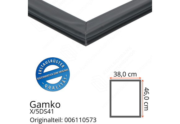Gamko X/5DS41 Schubladendichtung 46,0 x 38,0 cm