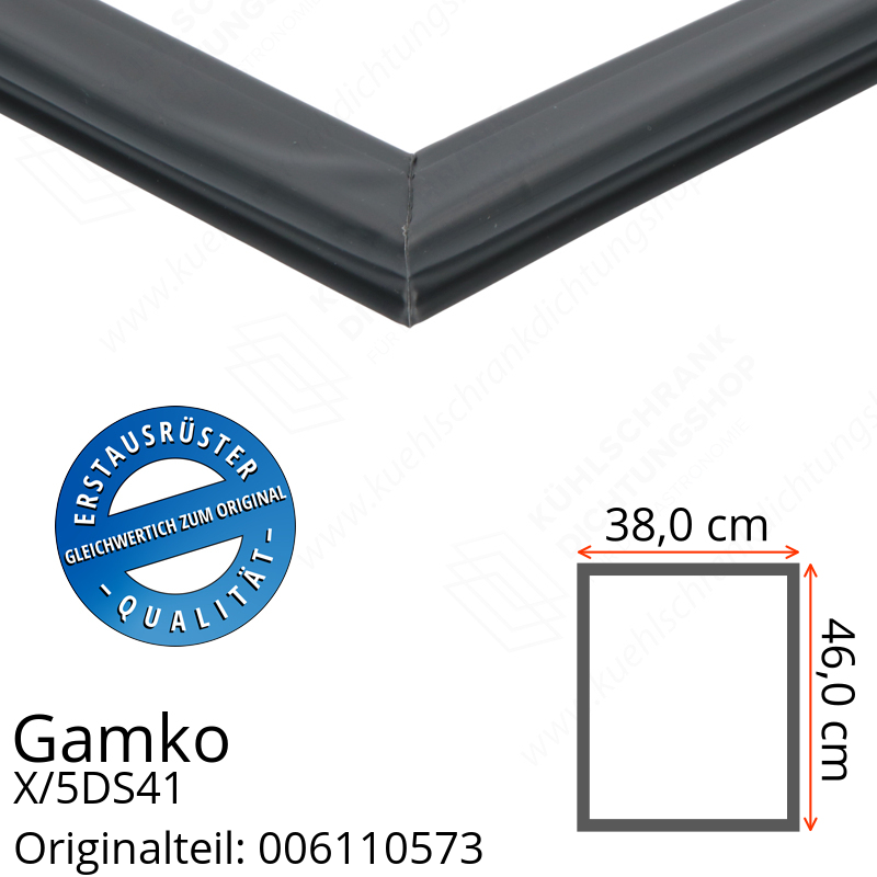 Gamko X/5DS41 Schubladendichtung 46,0 x 38,0 cm