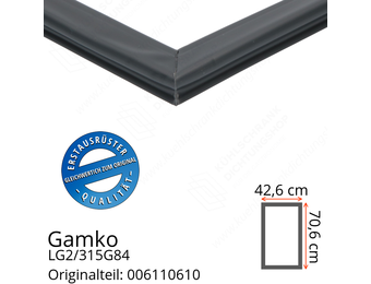 Gamko LG2/315G84 Türdichtung 70,6 x 42,6 cm