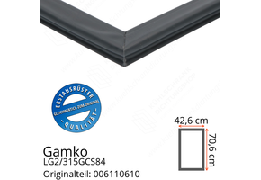 Gamko LG2/315GCS84 Türdichtung 70,6 x 42,6 cm