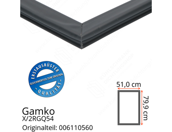 Gamko X/2RGQ54 Türdichtung 79,9 x 51,0 cm