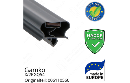 Gamko X/2RGQ54 Türdichtung 79,9 x 51,0 cm