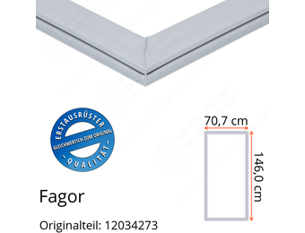 Fagor Türdichtung 146,0 x 70,7 cm Ersatzteil: 12034273 für verschiedene Modelle