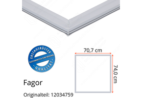 Fagor Türdichtung 74,0 x 70,7 cm Ersatzteil: 12034759 für verschiedene Modelle