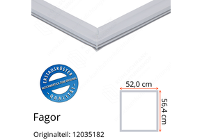 Fagor Türdichtung 56,4 x 52,0 cm Ersatzteil: 12035182 für verschiedene Modelle