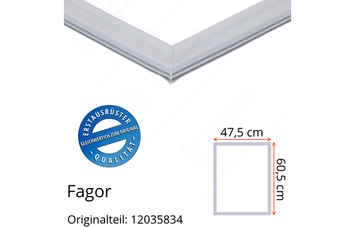 Fagor Türdichtung 60,5 x 47,5 cm Ersatzteil: 12035834 für verschiedene Modelle
